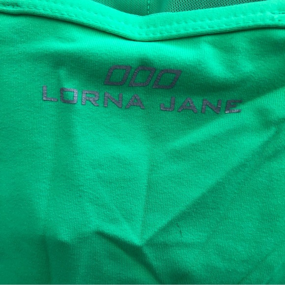 Lorna Jane Excel tank lime green / apple workout tank - Picture 5 of 8